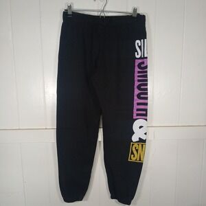 Bruno Mars 24K Magic‎ Tour Silky Smooth Sweatpants Mens Small Black Snap Merch